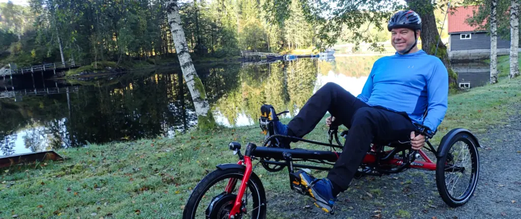 Kjell fann gleda i å vere aktiv, og tok den med seg heim