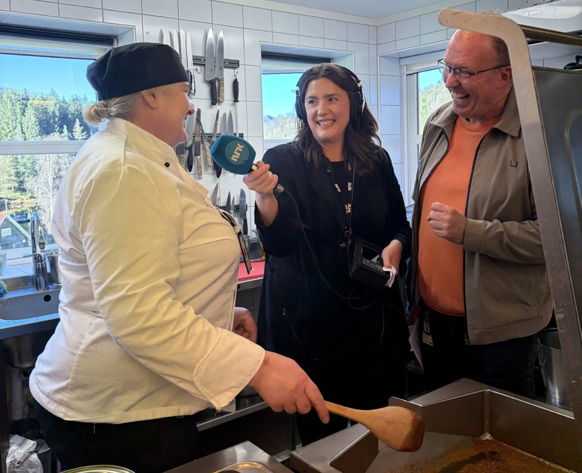 mariya solveig roy nrk morgonsending haugland rehabiliteringssenter